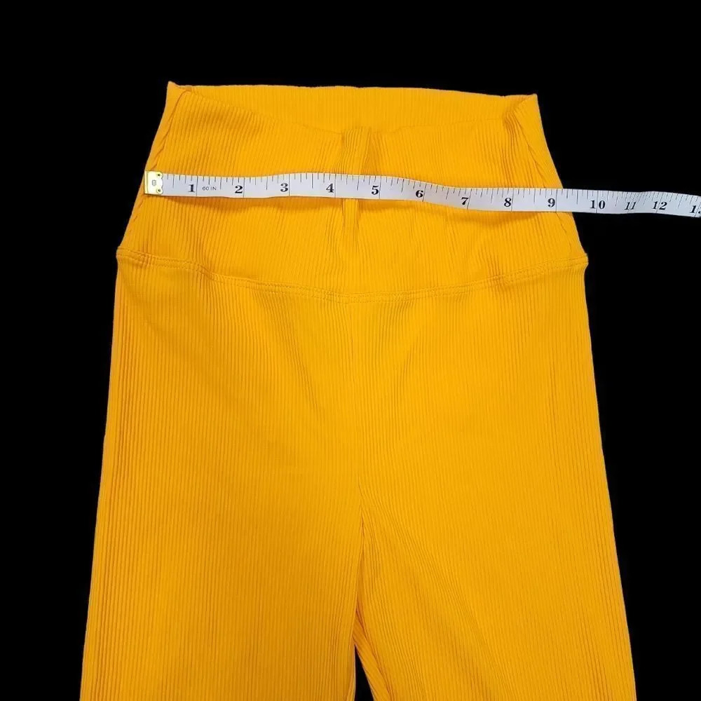 Koral Exceed Rib High Rise Legging - Mango - Picture 5 of 12